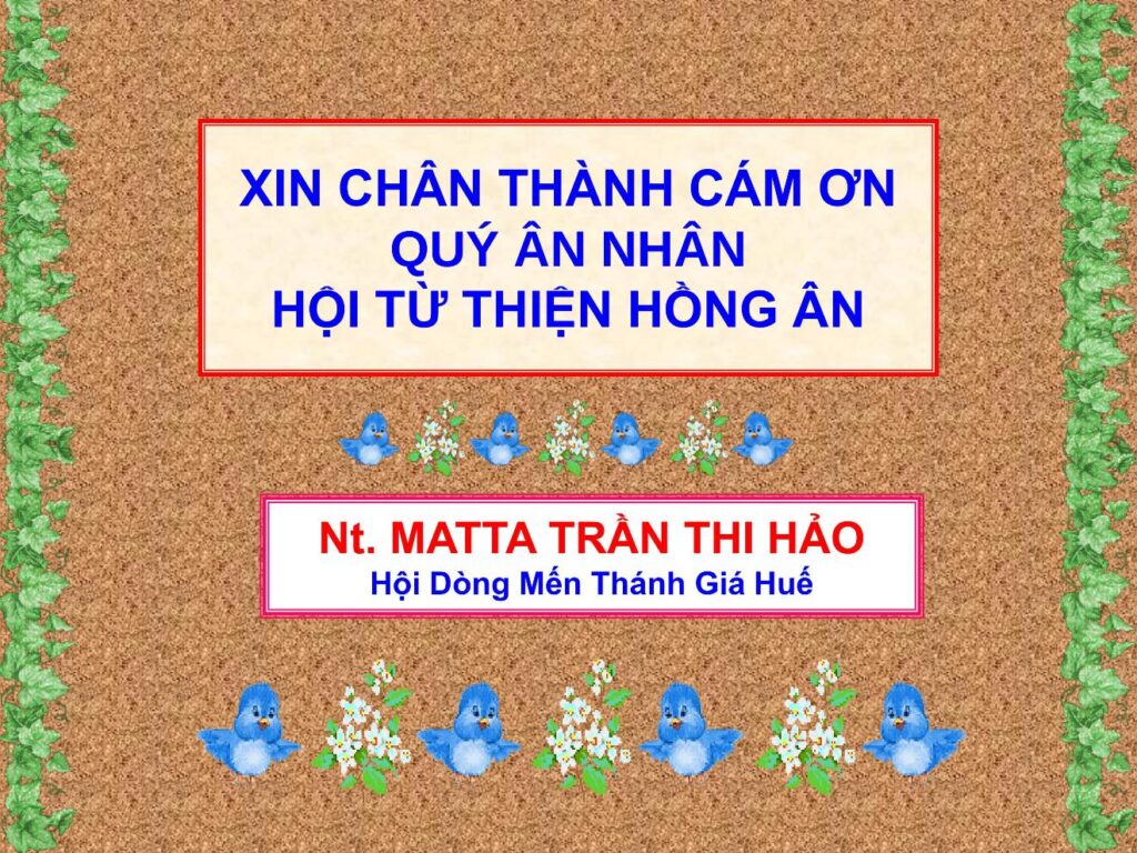 Hội từ thiện Hồng Ân